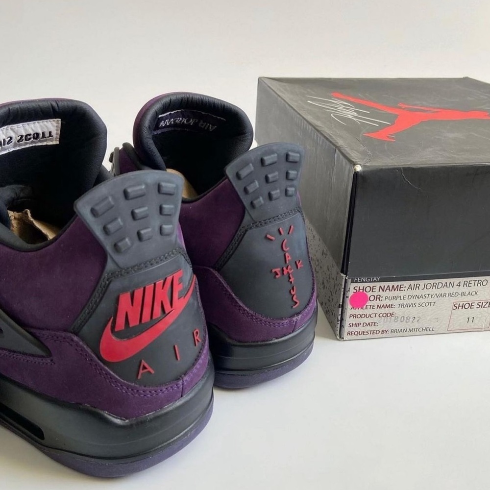 Brand new never worn, Travis Scott friends and family 4s - Picture 5 of 6